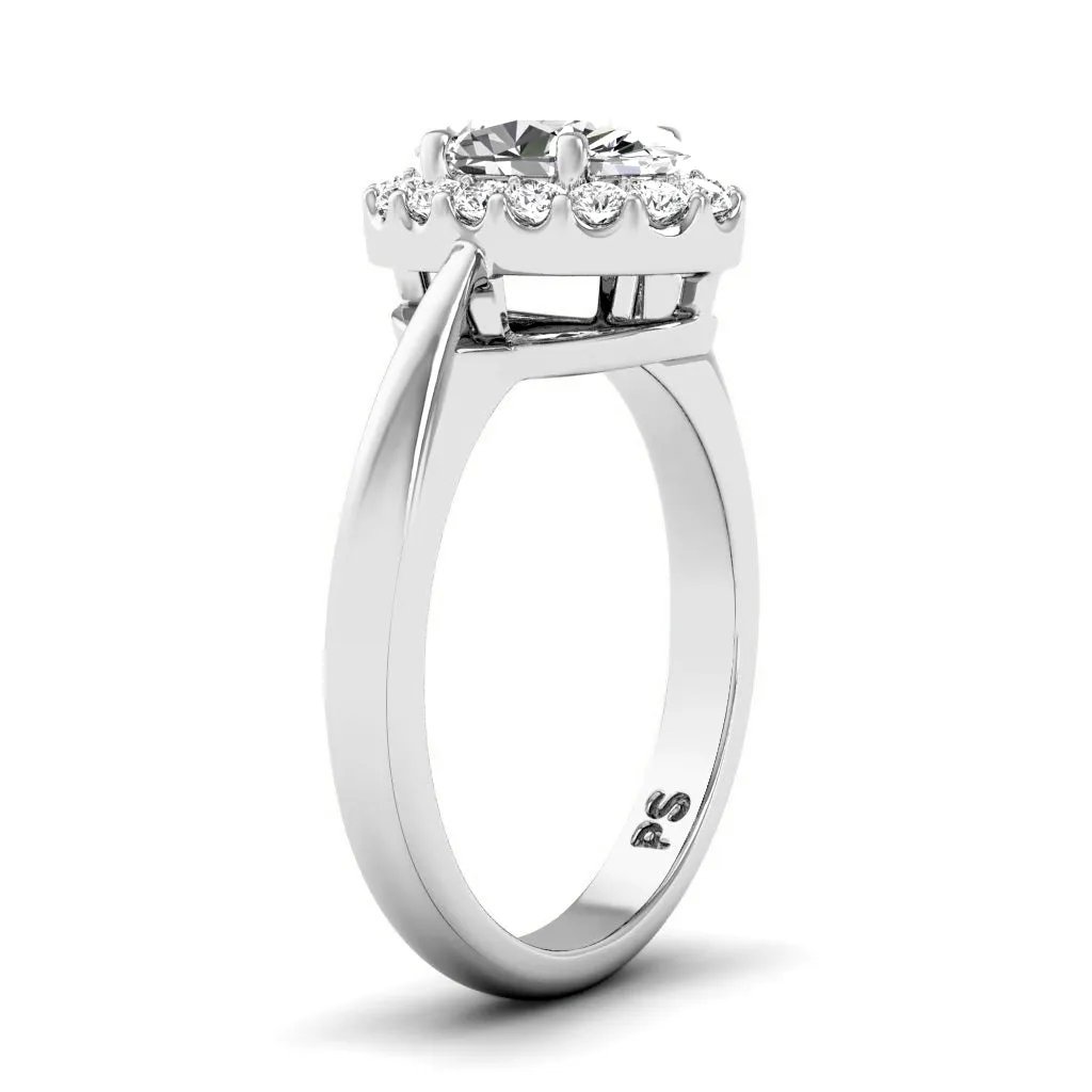 0.65-1.80 CT Round & Oval Cut Diamonds - Engagement Ring