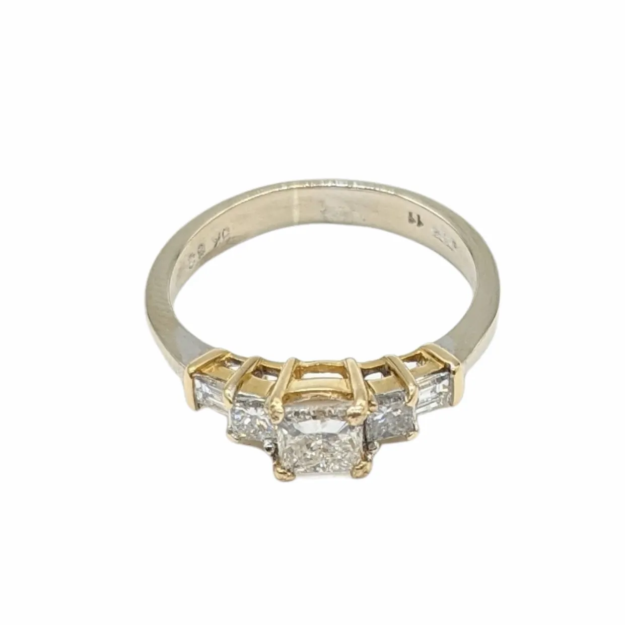 1 Carat Total Weight Diamond Ring