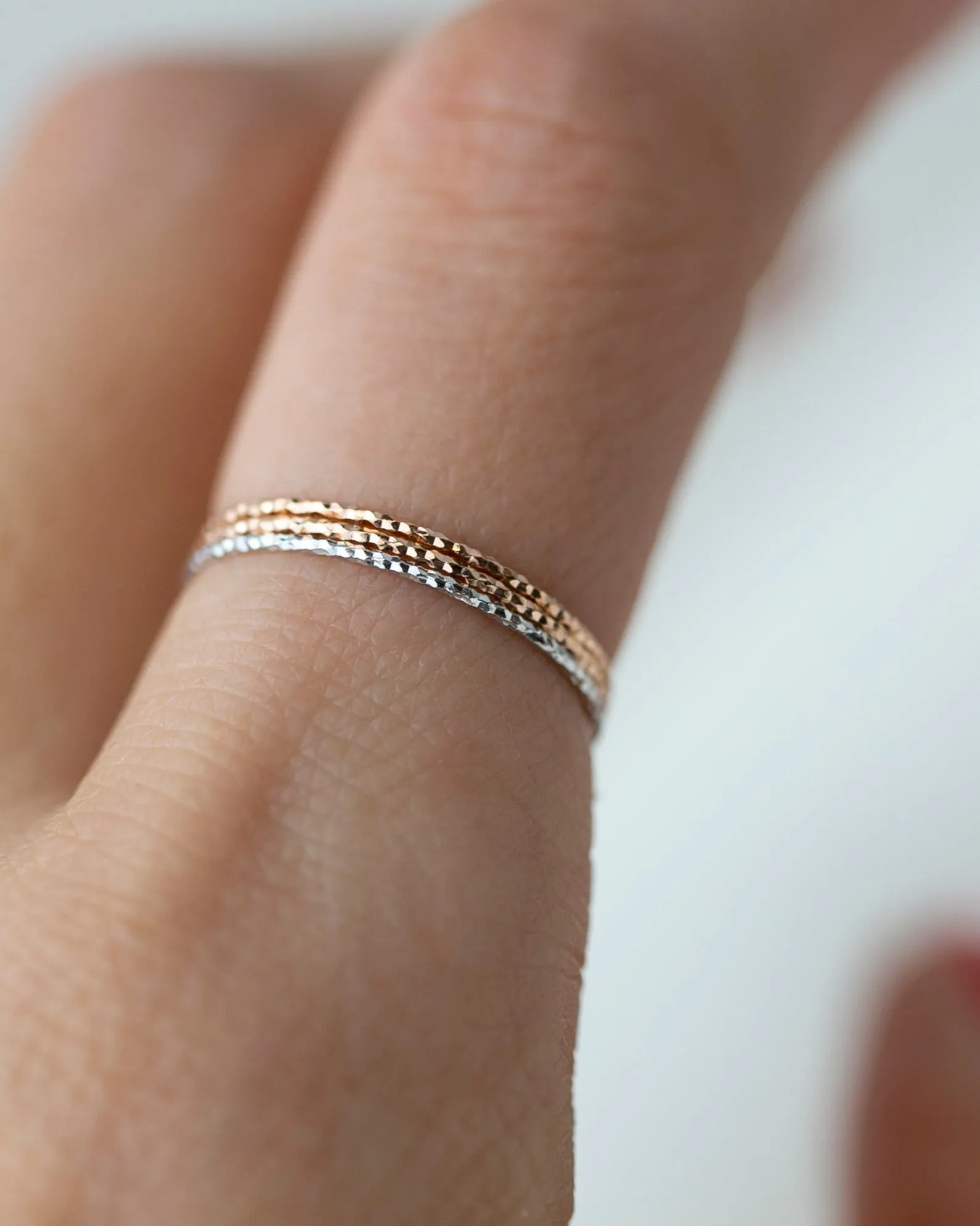 14k Sparkle Ring