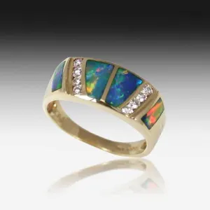 14kt Yellow Gold Opal ring