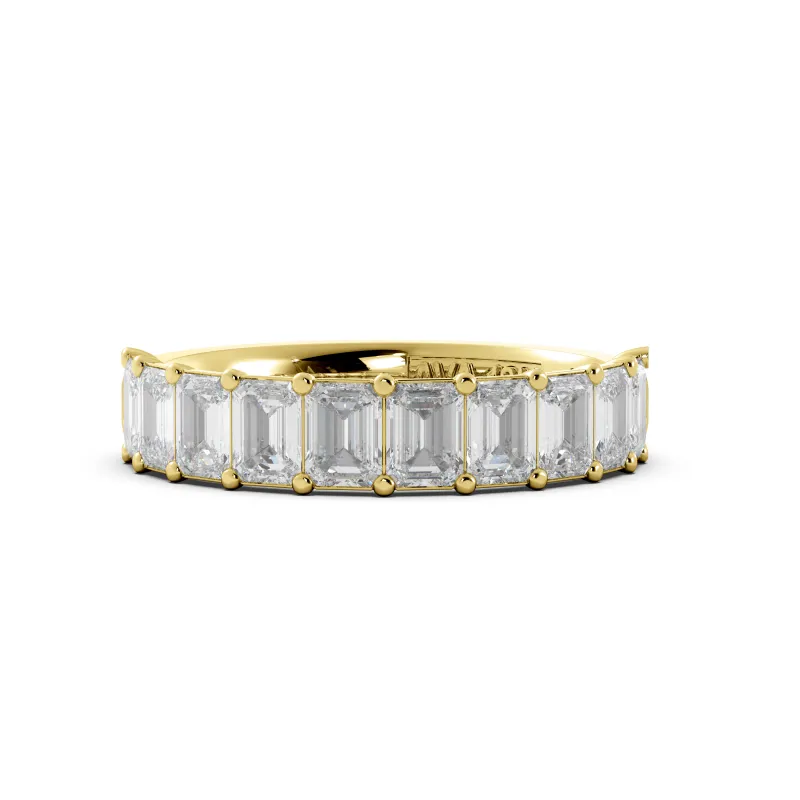 2.50ct tw Emerald Cut Diamond Band