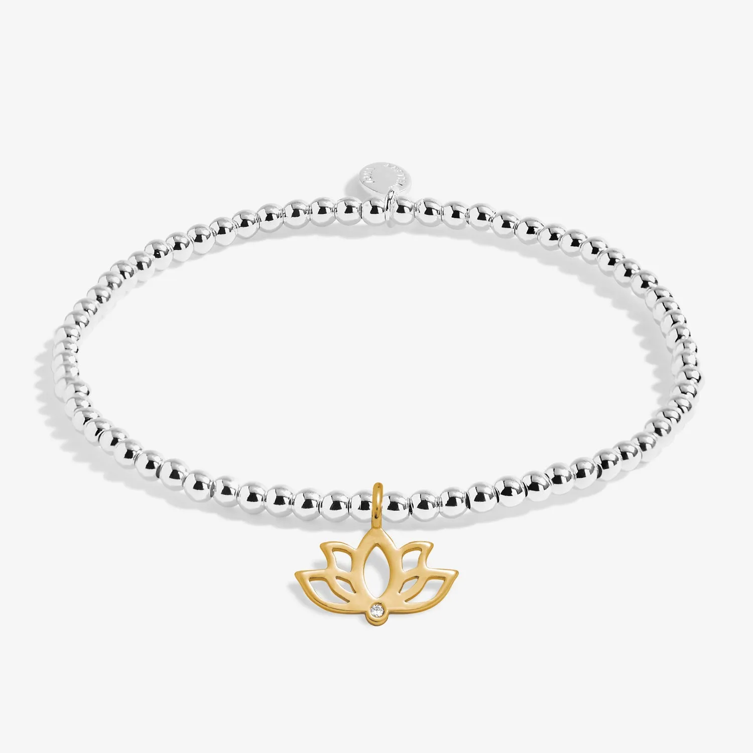 A Little Happy Diwali Silver Gold Plated Bracelet 7627