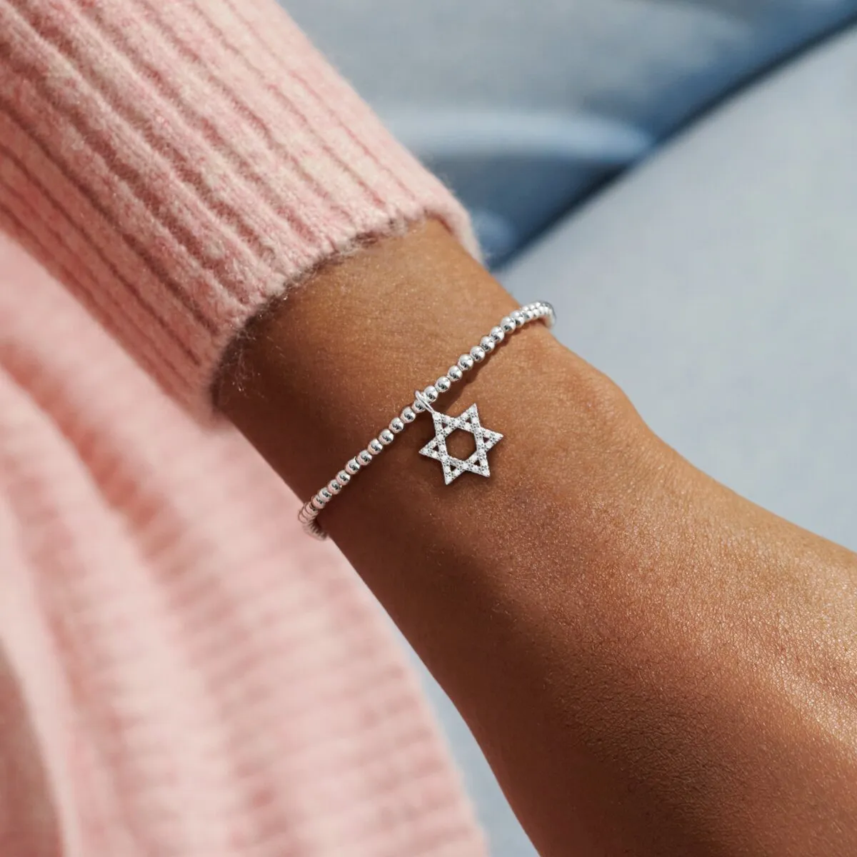 A Little 'Happy Hanukkah' Bracelet | Silver Plated