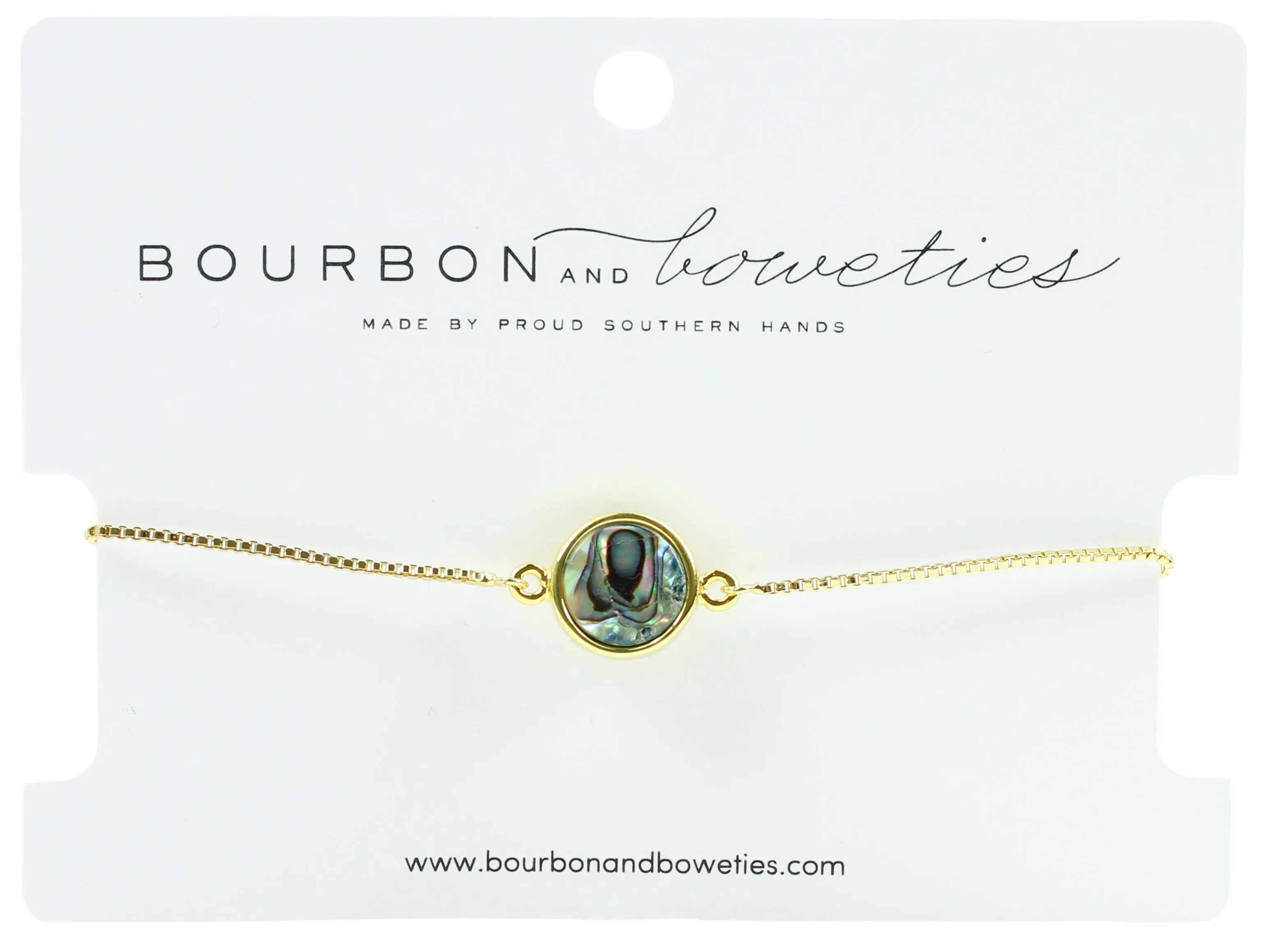 Abalone Adjustable Bracelet