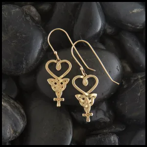 An Teor Earrings in Gold