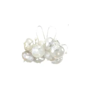 ANN LIGHTFOOT - MOONSTONE CLUSTER EARRINGS