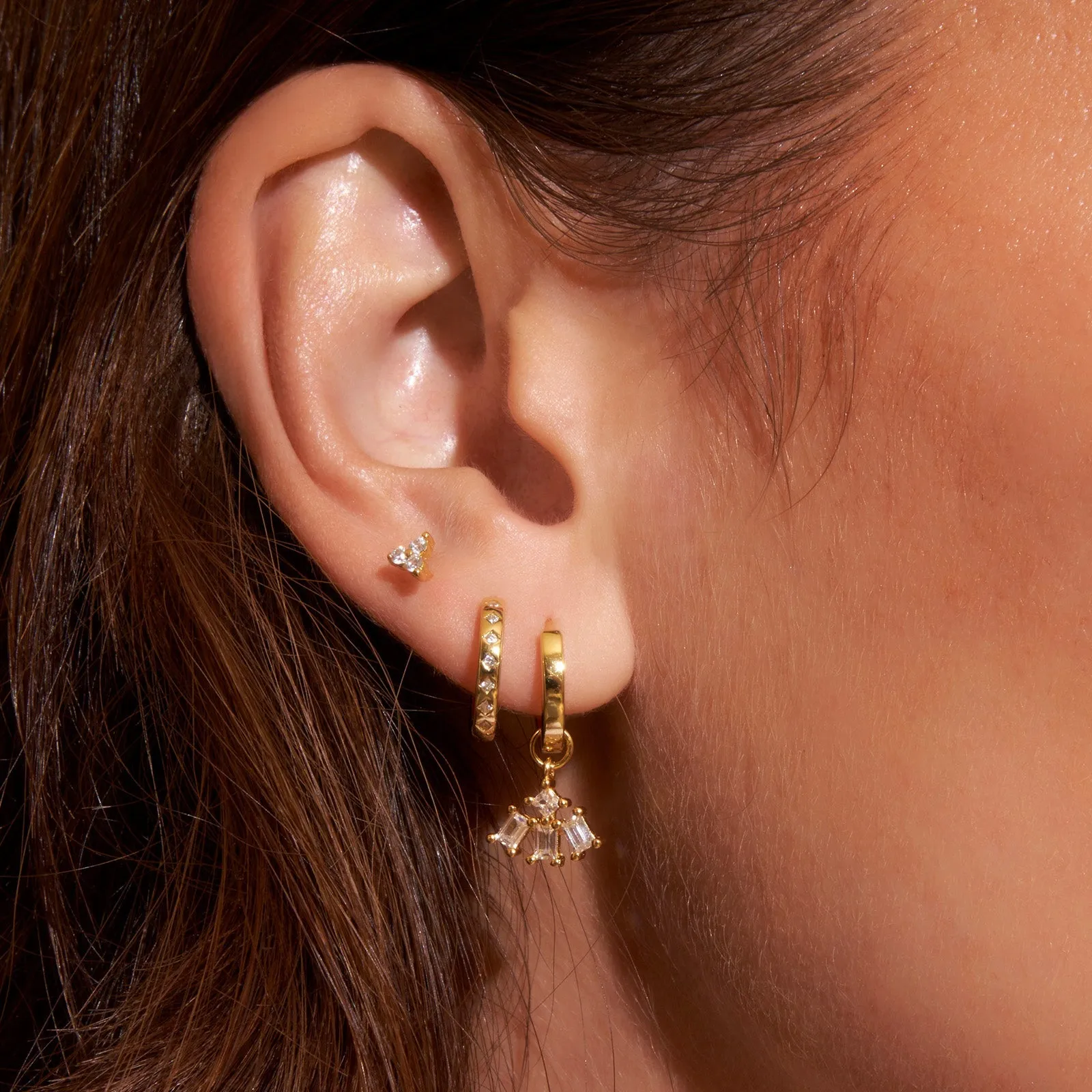 Arlo Gold Charm Earrings