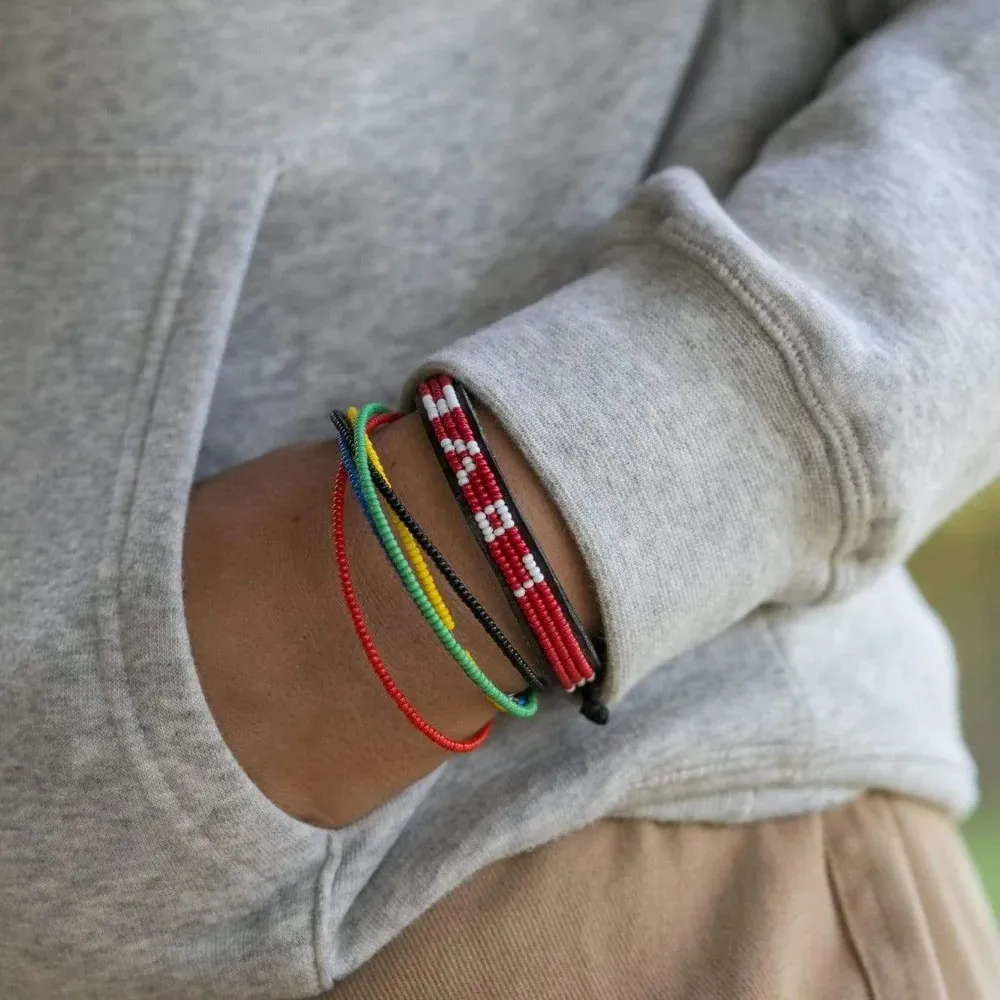 Beaded Unity Rings Bracelet