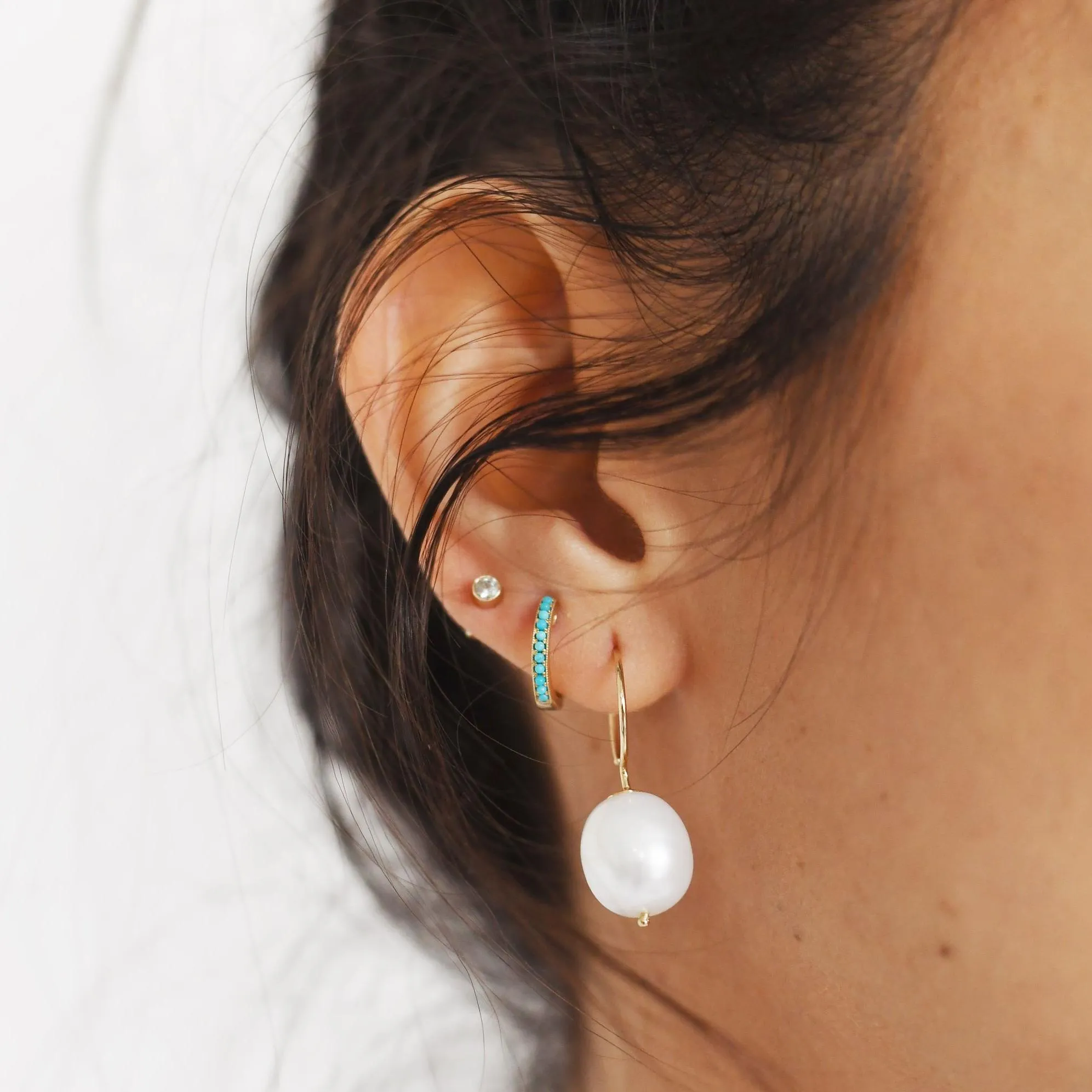 Birthstone Dust Studs