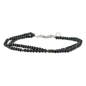 Black Spinel, Double Bracelet