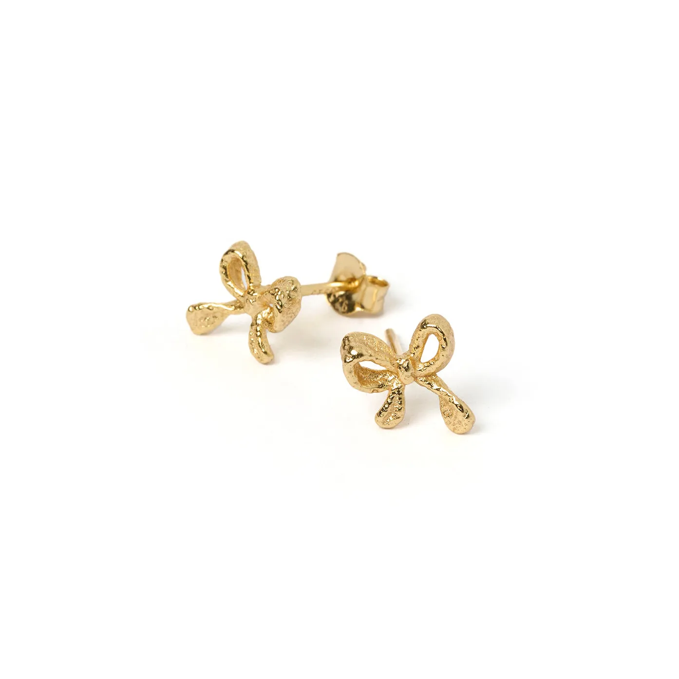 Bowie Gold Studs