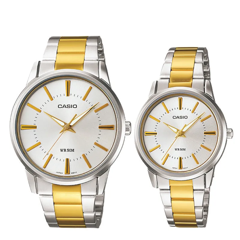 Casio Couple Watch MTP1303SG-7A LTP1303SG-7A