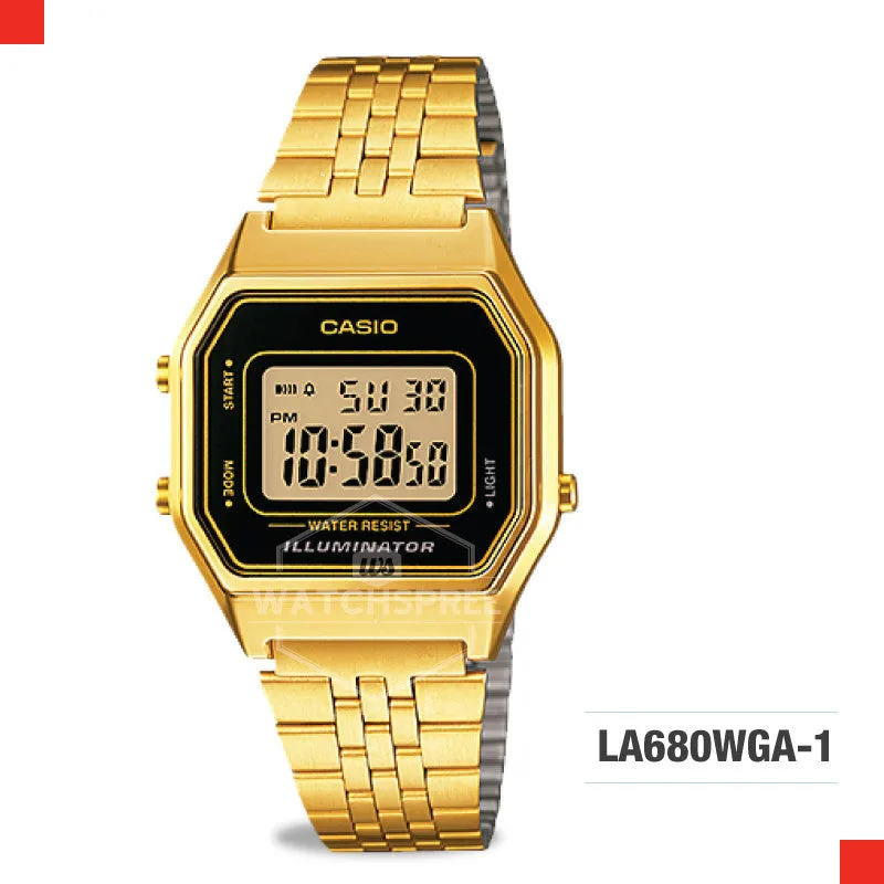 Casio Vintage Watch LA680WGA-1D