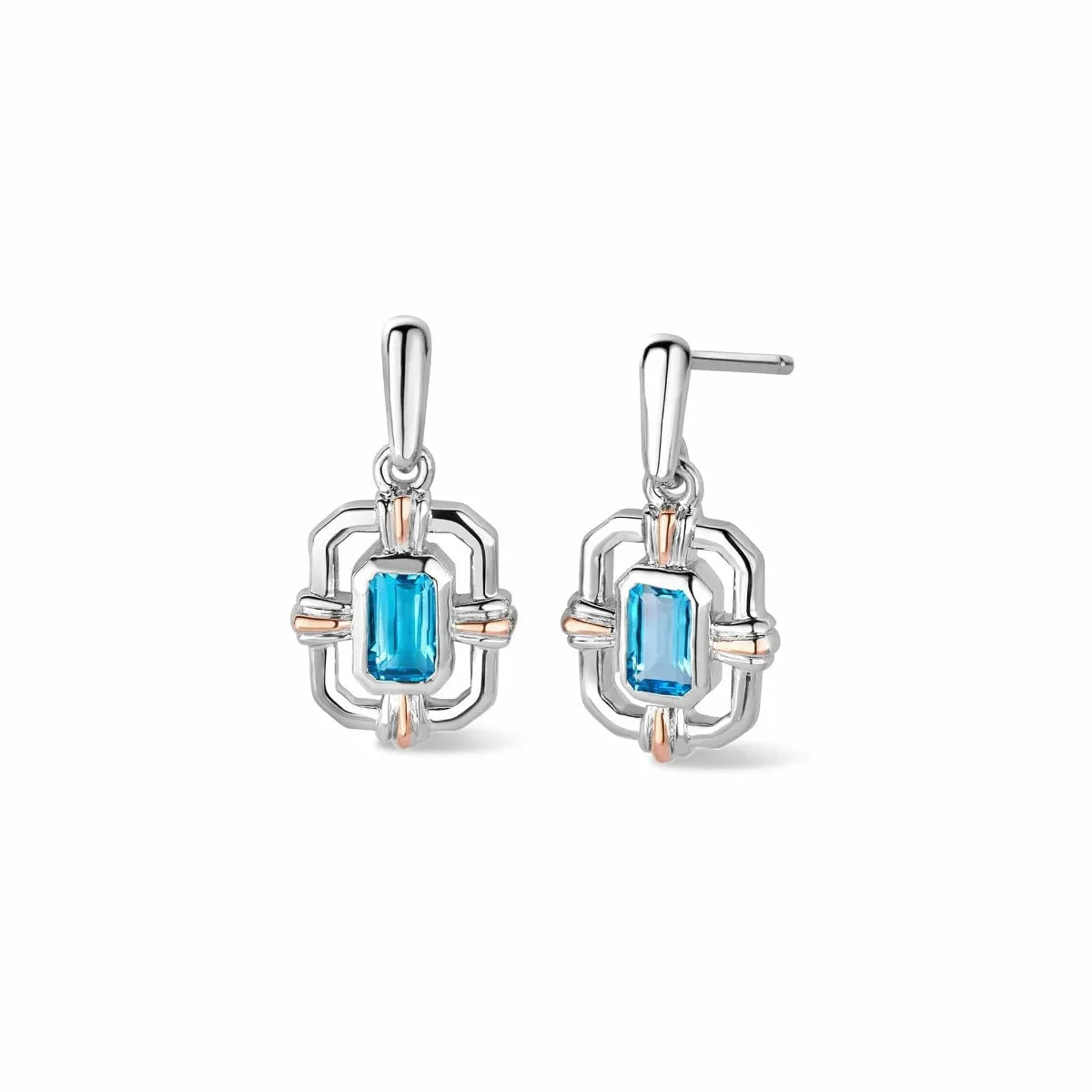 Clogau Sterling Silver Royal Heritage Stud Earrings