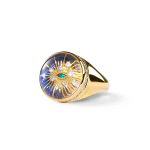 Cosmic Evil Eye Ring