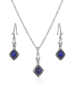 Deep Blue Jewelry Set JS5846