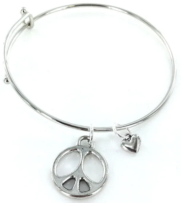 gabby & gia bracelet: peace sign Case of 3