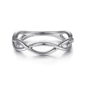 Gabriel & Co. Plain Twisted Stackable Ring