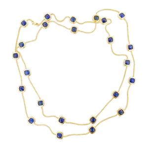 Gold & Lapis Necklace