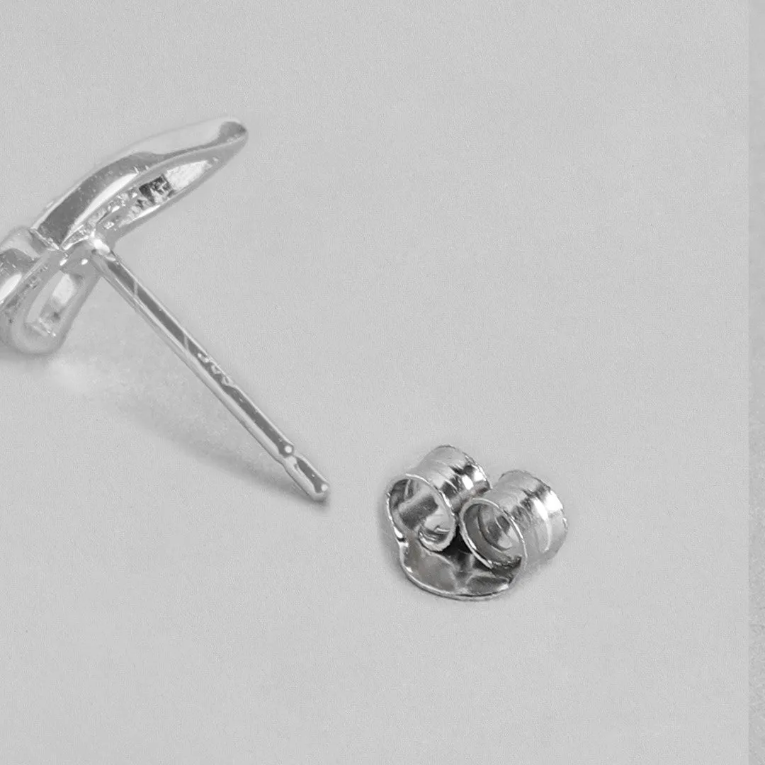 Greek Goddess Duo Plating 925 Sterling Silver Earring