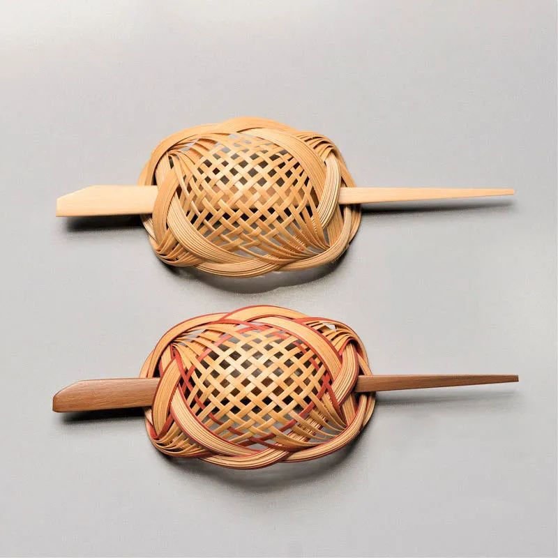 Intangible Cultural Heritage Bamboo Woven Hairpin