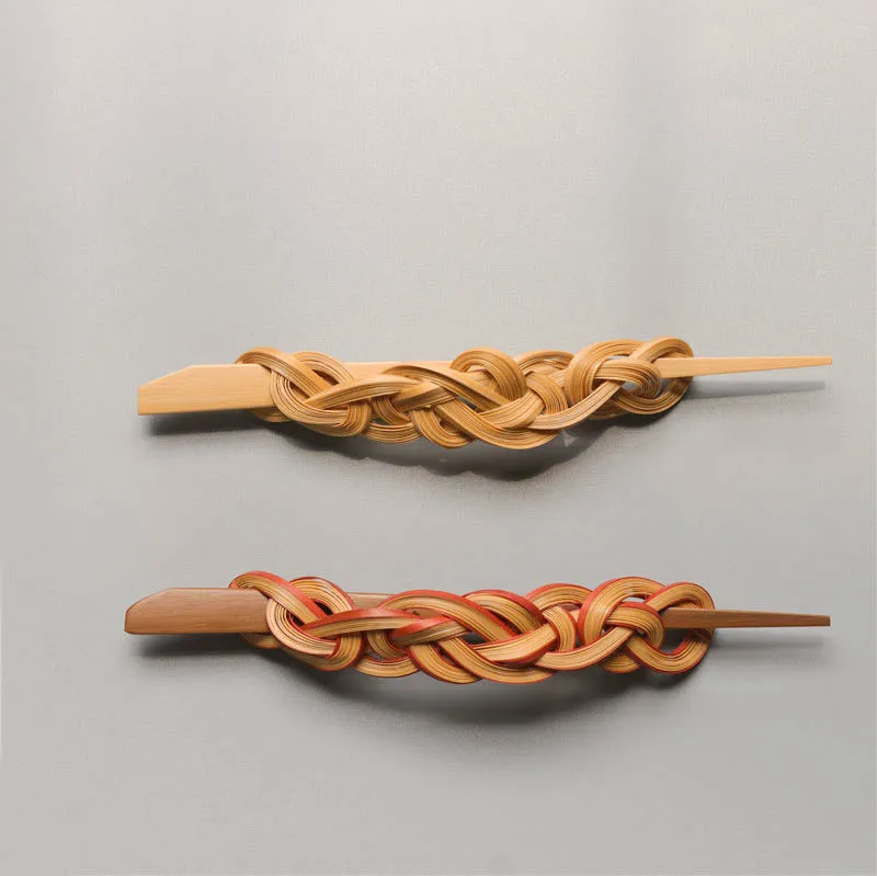 Intangible Cultural Heritage Bamboo Woven Hairpin