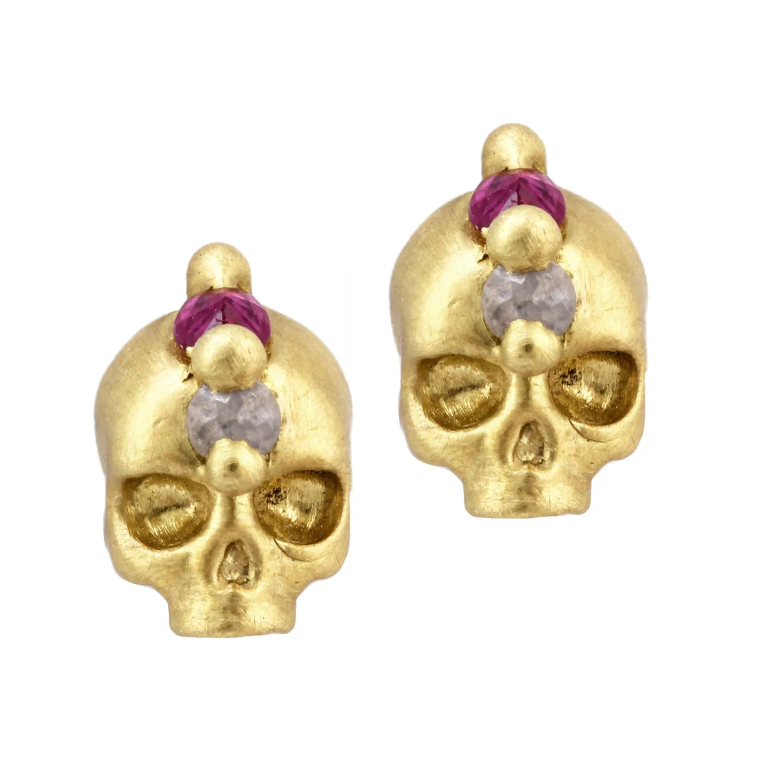 Island of Idols Skull Studs