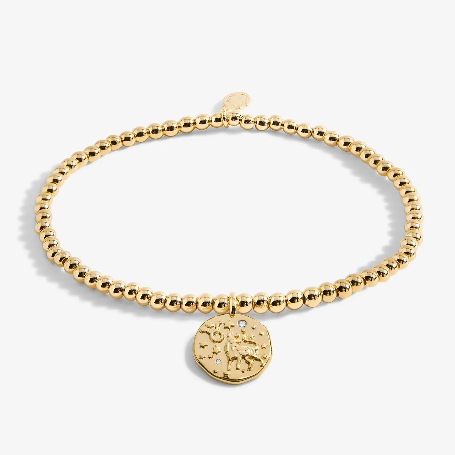 Joma Jewellery Gold Star Sign A Little 'Taurus' Bracelet