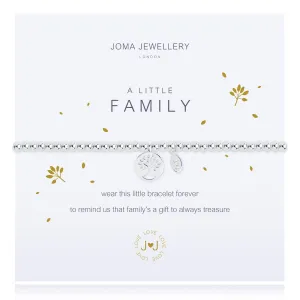 Joma Jewellery Silver A Little 'Family' Bracelet