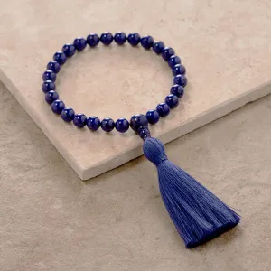 Lapis Hand Mala, 27 beads