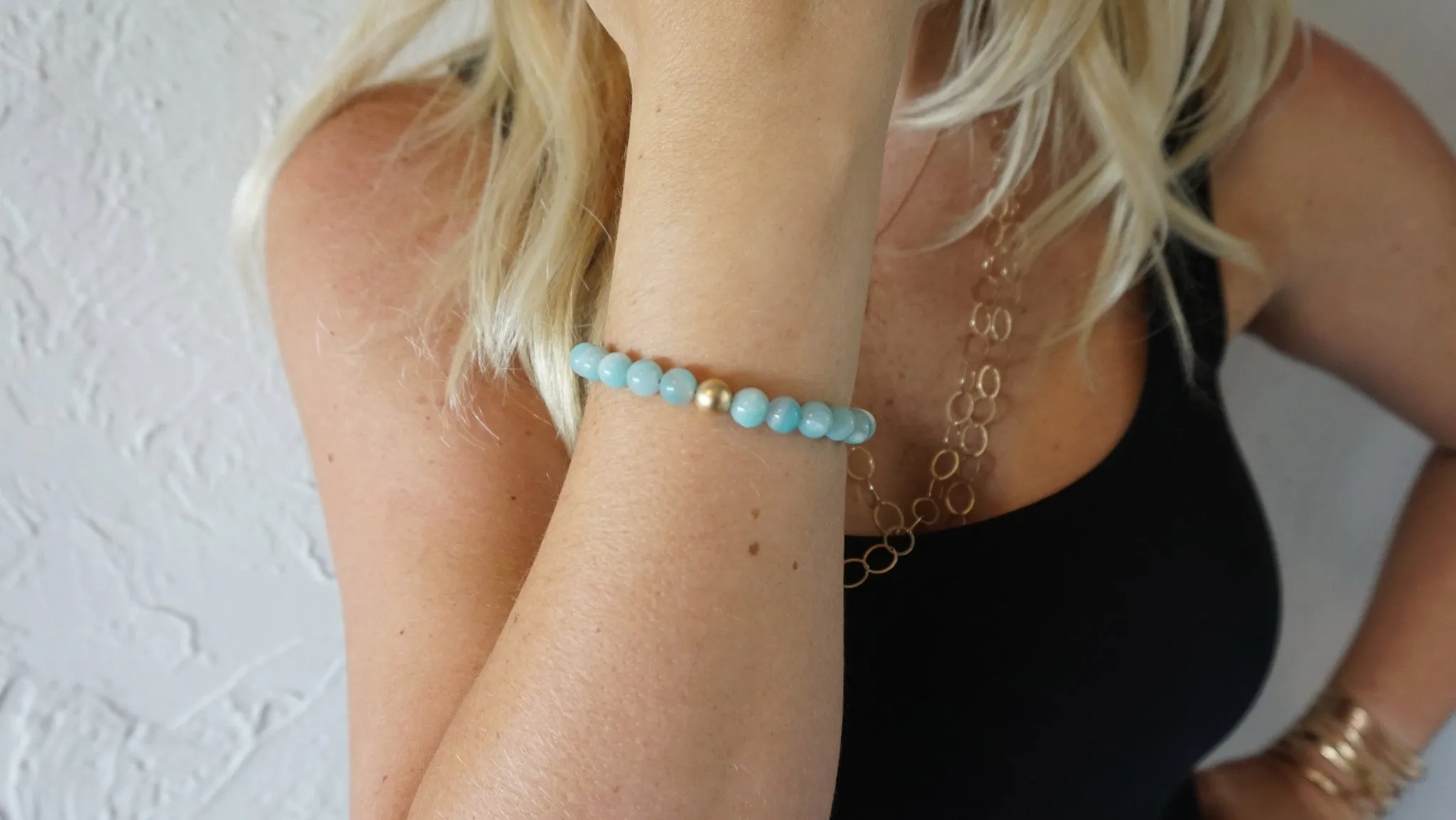 Large Amazonite Bracelet