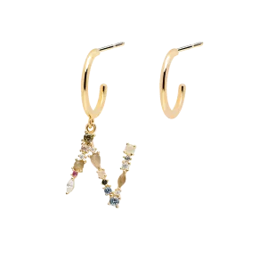 Letter N Earrings