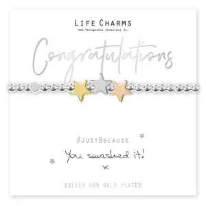 Life Charms You Smashed It Bracelet