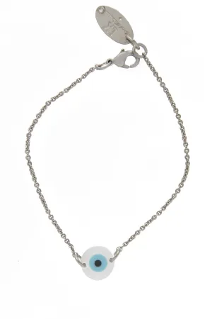 LK DESIGNS EYE Silver Bracelet