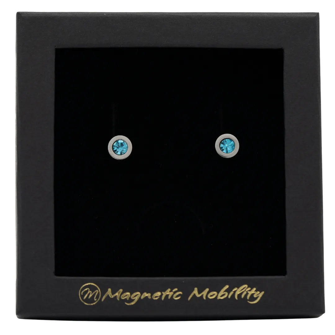 Magnetic Stud Earrings: Birthstones | Magnetic Mobility