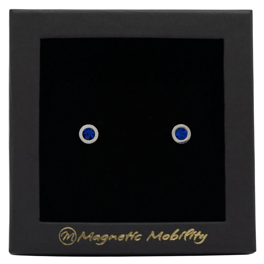 Magnetic Stud Earrings: Birthstones | Magnetic Mobility