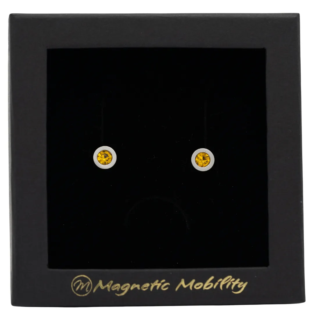 Magnetic Stud Earrings: Birthstones | Magnetic Mobility