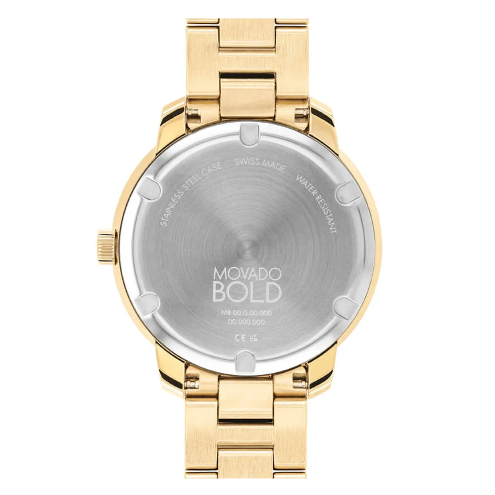 Movado BOLD Verso Pale Yellow Gold Ion-plated Women's Watch 3600750