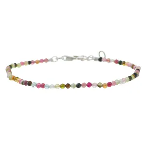 Multi Tourmaline, Single bracelet