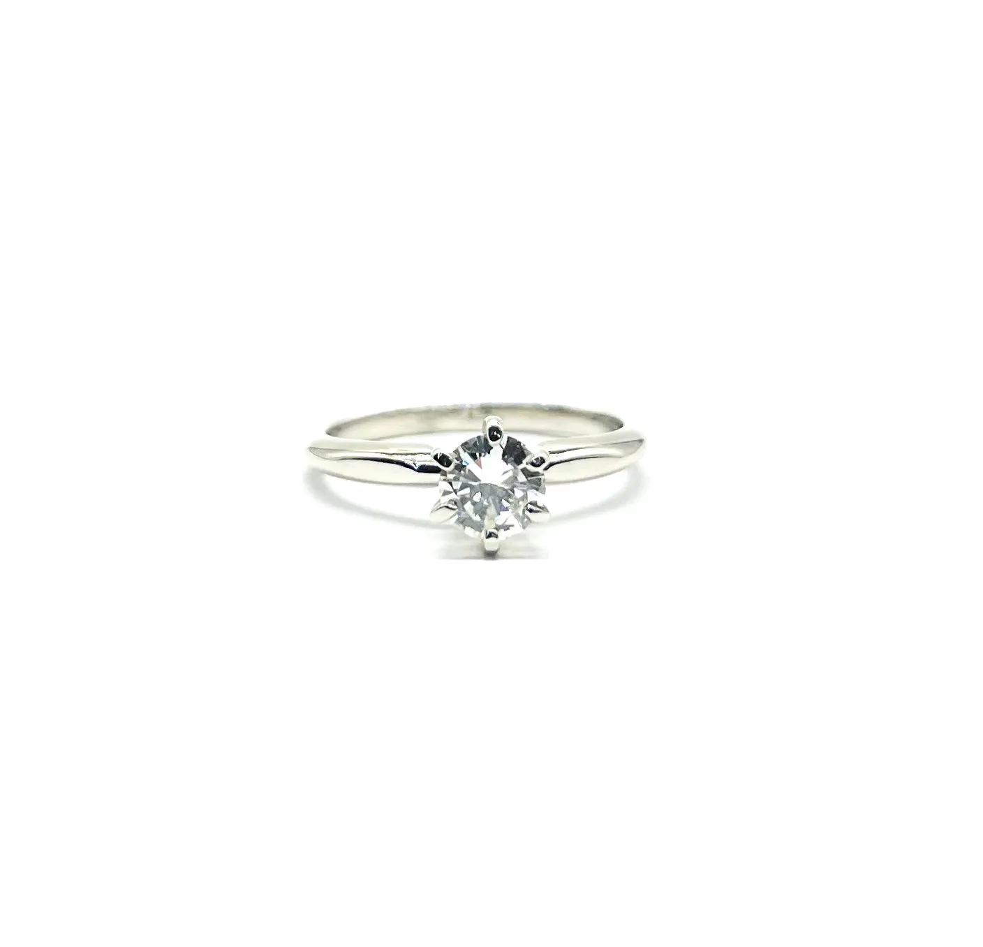 Natural 70pt Diamond Solitaire Engagement Ring