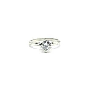 Natural 70pt Diamond Solitaire Engagement Ring