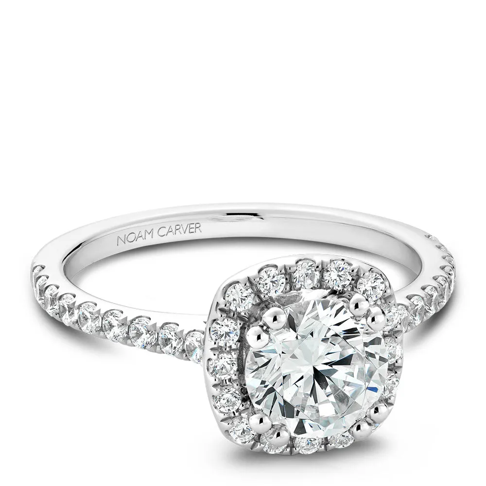 Noam Carver Engagement Ring - B007-02WS-100A