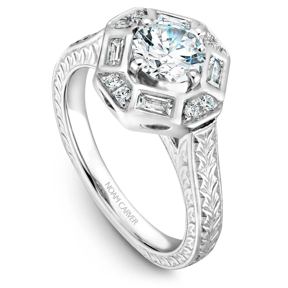 Noam Carver Engagement Ring - B080-01WZ-100A