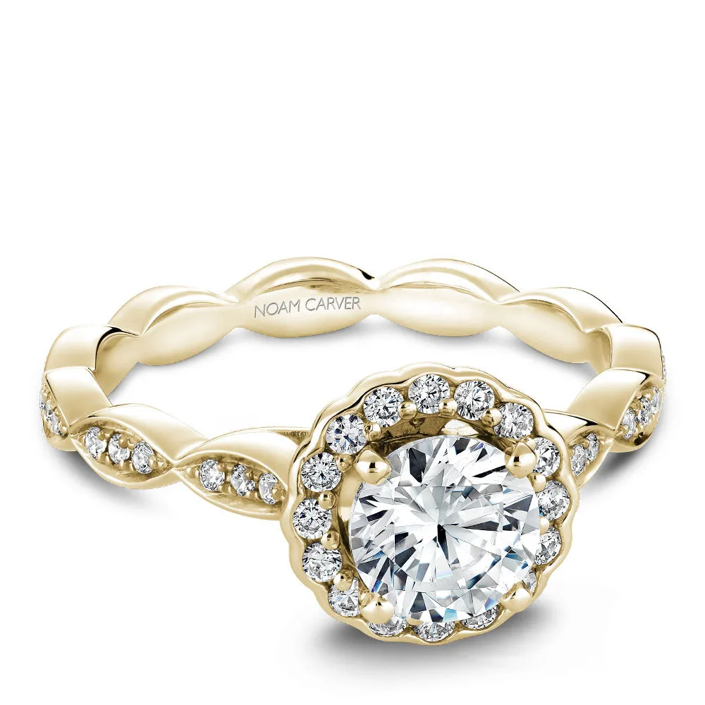 Noam Carver Engagement Ring - B085-01YS-100A