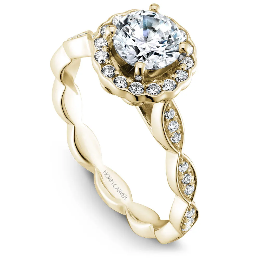 Noam Carver Engagement Ring - B085-01YS-100A