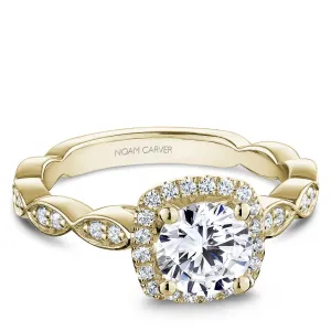 Noam Carver Engagement Ring - R056-01YS-100A