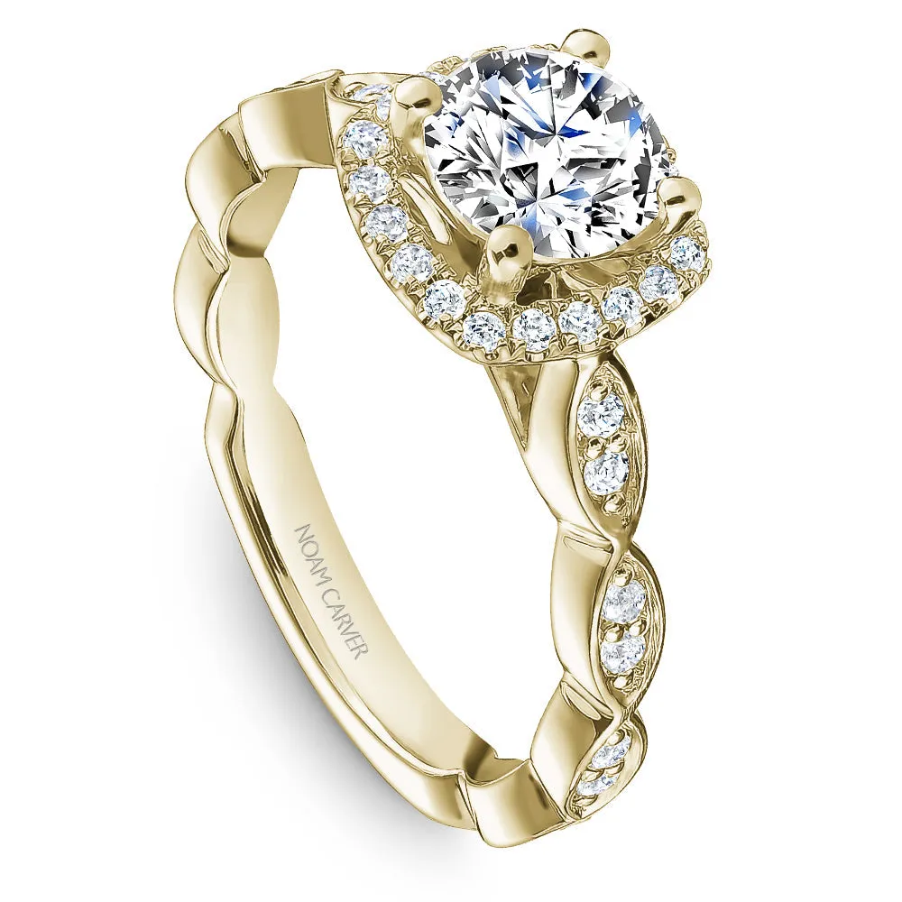 Noam Carver Engagement Ring - R056-01YS-100A