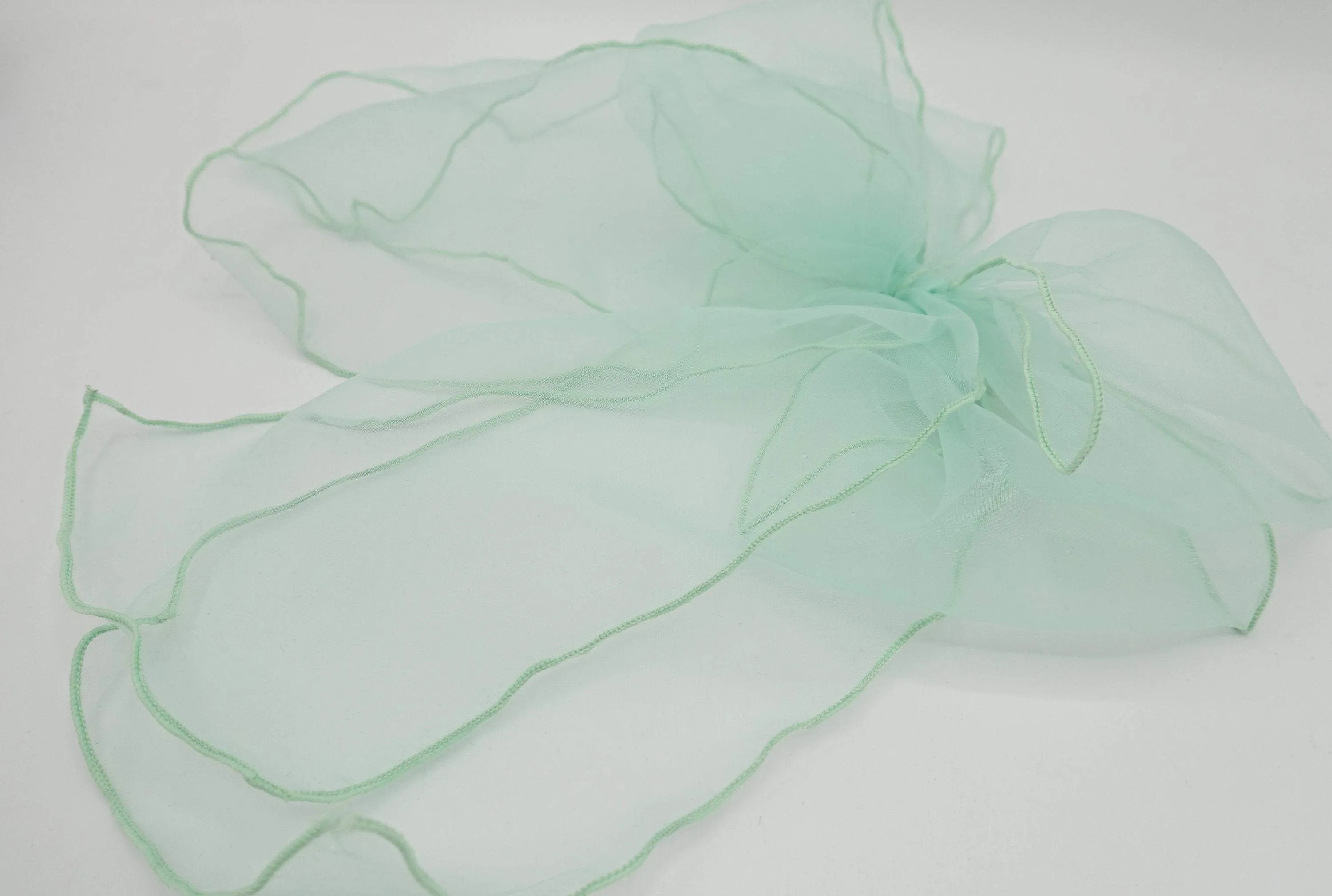 organza double layered bow for women