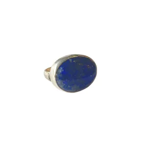 Oval Lapis Ring