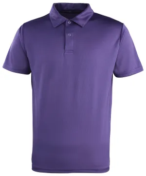 Purple - Coolchecker® studded polo